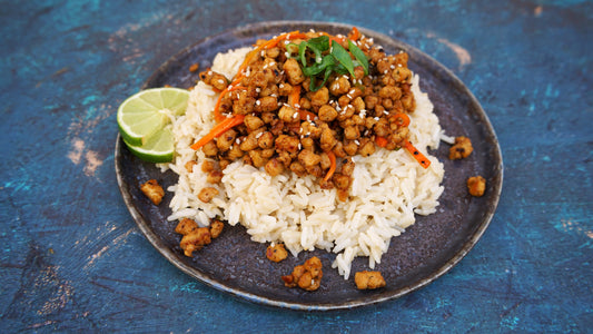 MINCED FUNGI PROTEIN: Asian Stir Fry