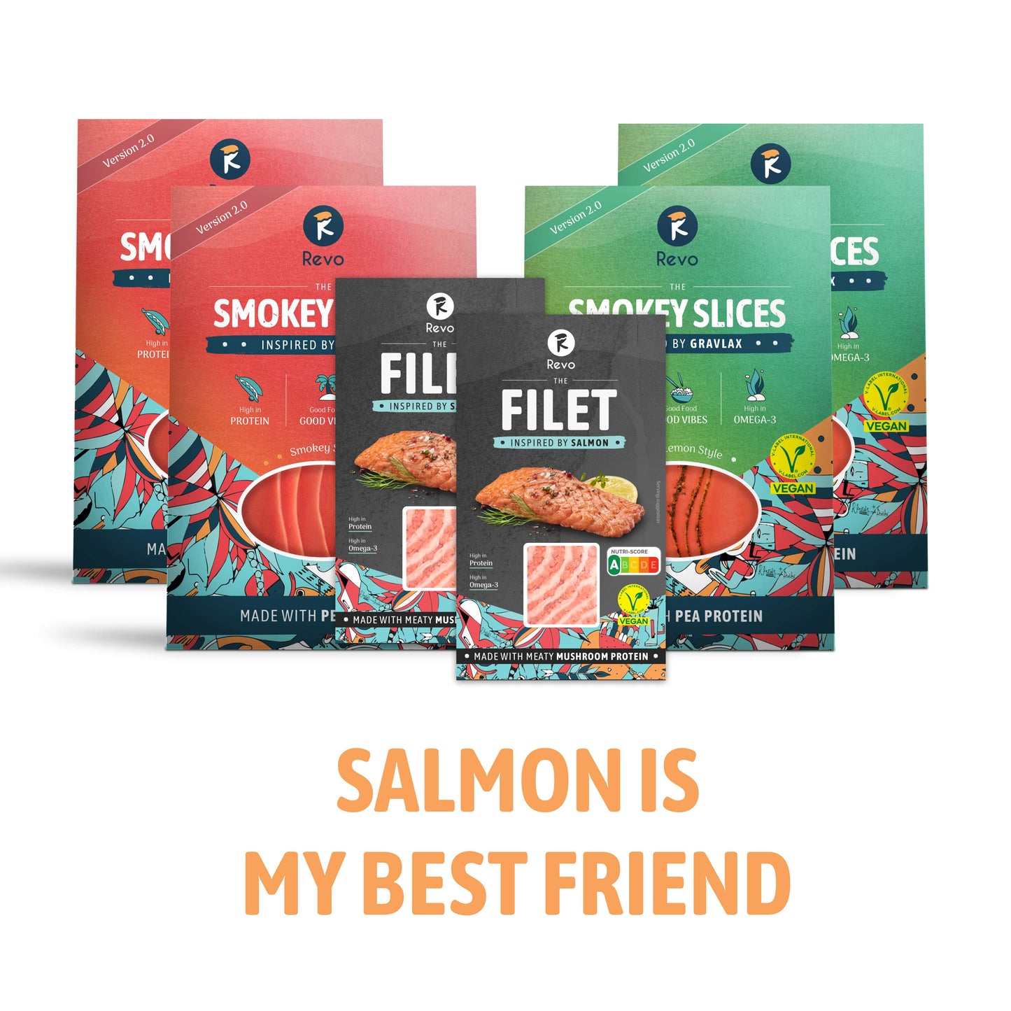 SALMON IS MY BEST FRIEND